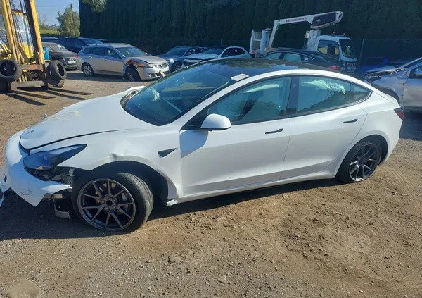 samochody osobowe Tesla Model 3 cena 57900 przebieg: 20000, rok produkcji 2021 z Tykocin